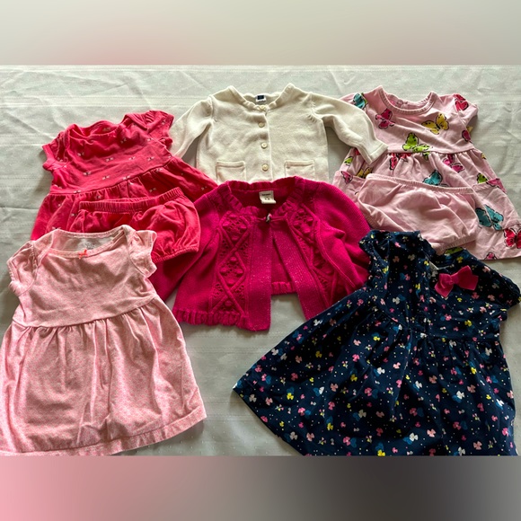 Carter's Dresses Baby Girl 6 Months Dressy Bundle Of Clothes Poshmark